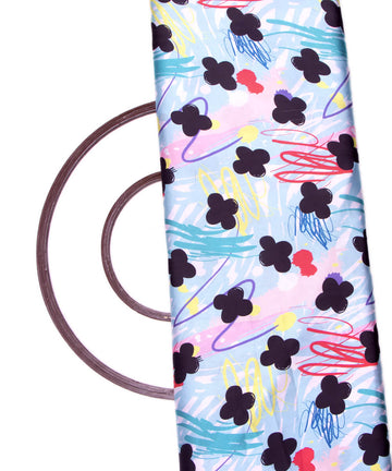 Printed Satin Fabric Summer Saree Party